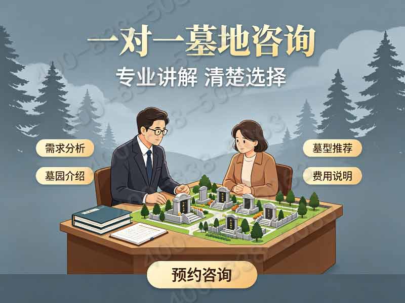 天山陵园墓区